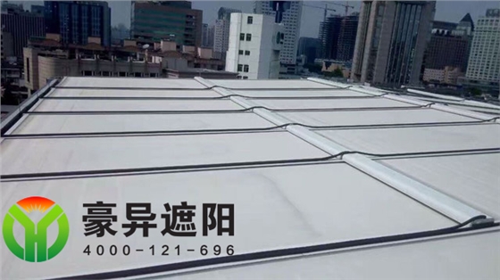 采光頂電動遮陽簾,豪異電動天棚簾,4000-121-696