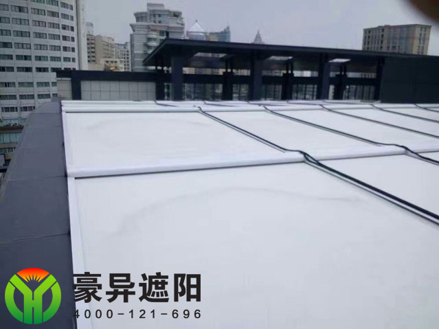 采光頂電動遮陽簾,豪異上海電動遮陽簾廠家,4000-121-696